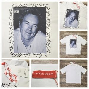 Maison Special X Life Magazine Johnny Rotten Sex Pistols T-Shirt New Rare
